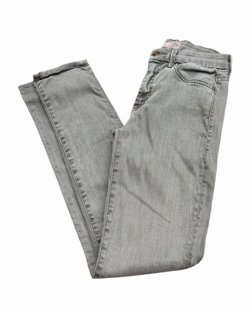 MOTHER The High Waisted Looker POP Khaki Skinny Jeans Womens 25 High Rise